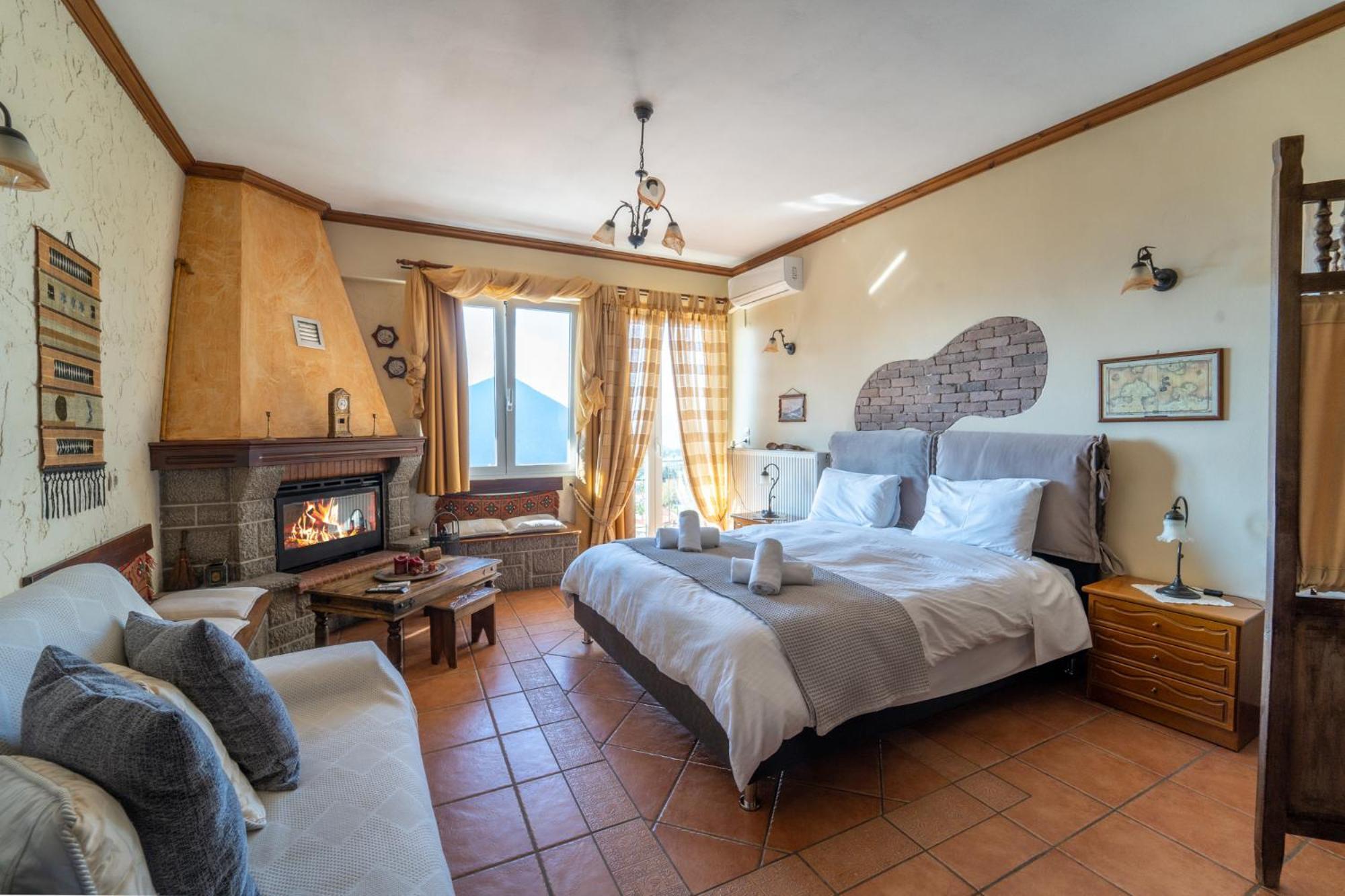 Semeli Guesthouse Карпенисион Экстерьер фото